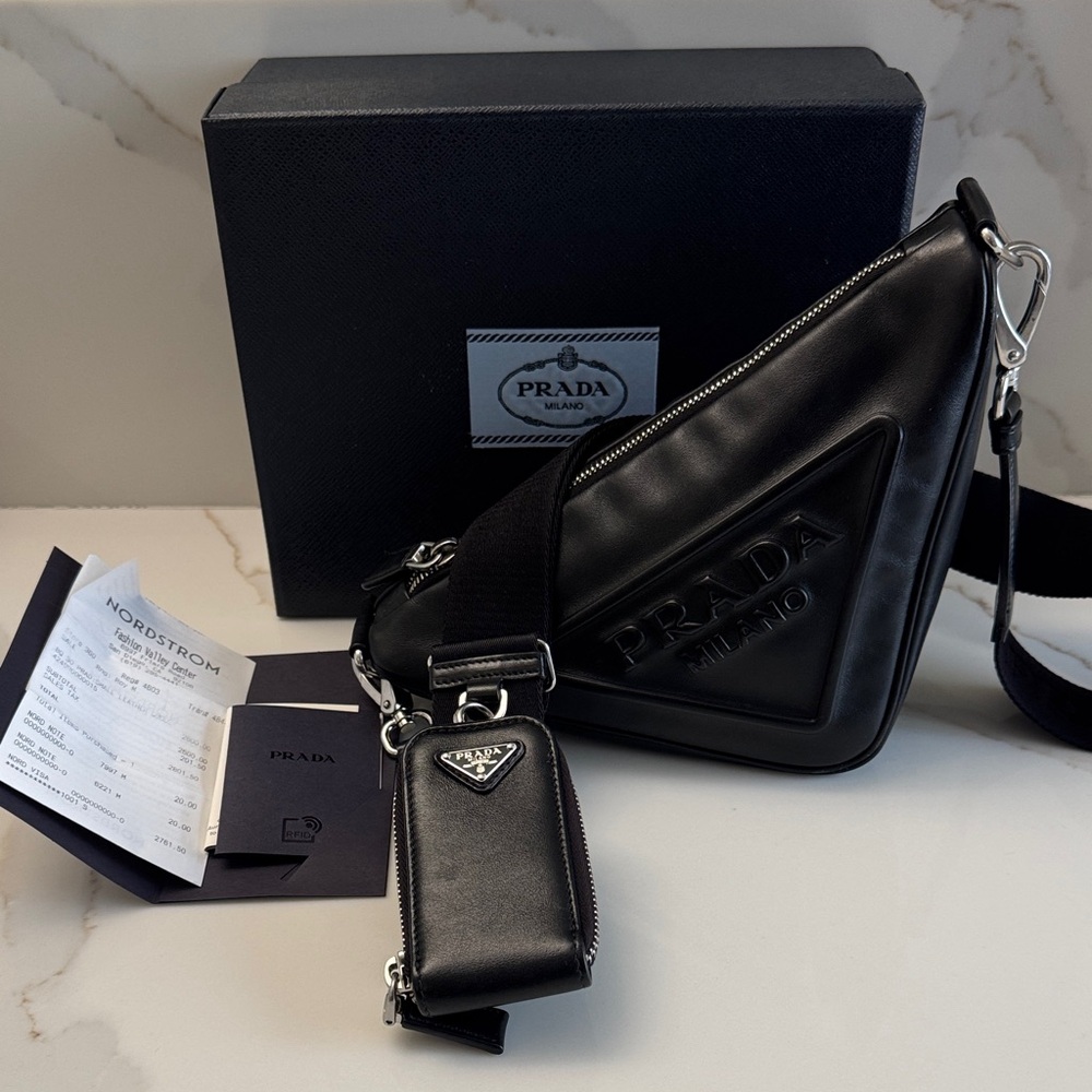Prada Triangle Crossbody Bag